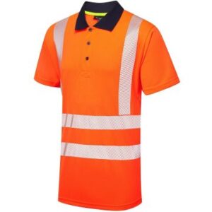 Supertouch Essentials Hi-Vis Eco CoolMax Orange Polo