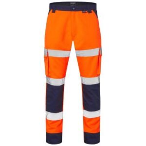 Supertouch Hi-Vis 2 Tone Orange Combat Trousers