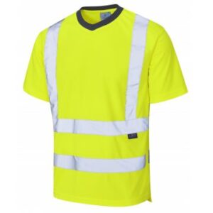 Leo Workwear Braunton Ecoviz T-Shirt