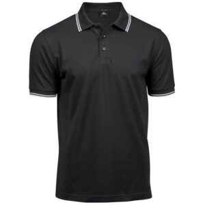 Tee Jays Luxury Stretch Tipped Polo Shirt