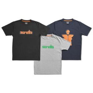 Scruffs Houghton Worker T-Shirt - (3 Pack)