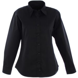 Uneek Ladies Pinpoint Oxford Long Sleeved Blouse