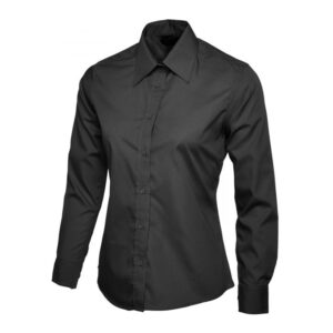 Uneek Uc711 Ladies Long Sleeve Poplin Blouse