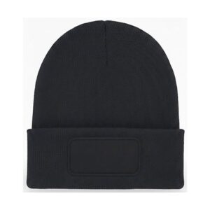 Uneek Rectangular Patch Beanie