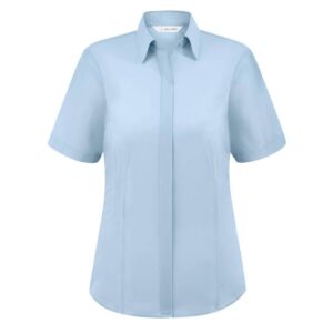Disley Women's Fly Fronted Short Sleeve Blouse