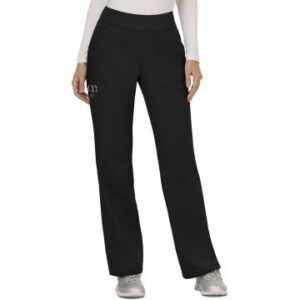 Cherokee Ladies Revolution Mid Rise Straight Leg Pull-on Pant