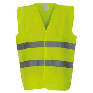 Yoko Hi Vis 2 Bands Vest