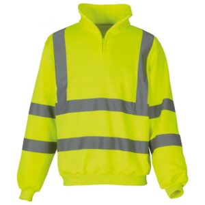 Yoko Hi Vis 1/4 Zip Sweatshirt