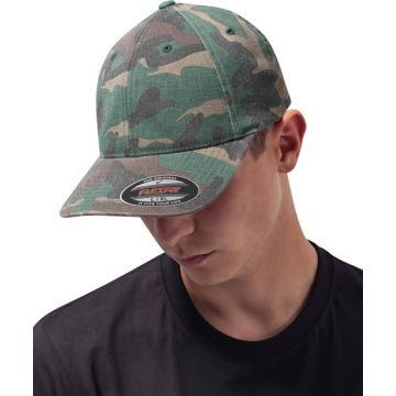 Flexfit By Yupoong Flexfit Garment Washed Camo Cap - Image 5