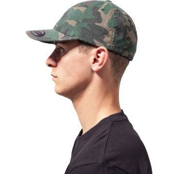 Flexfit By Yupoong Flexfit Garment Washed Camo Cap - Image 6
