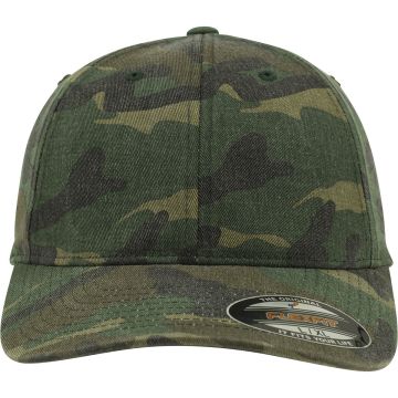 Flexfit By Yupoong Flexfit Garment Washed Camo Cap - Image 4