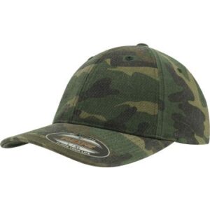 Flexfit By Yupoong Flexfit Garment Washed Camo Cap